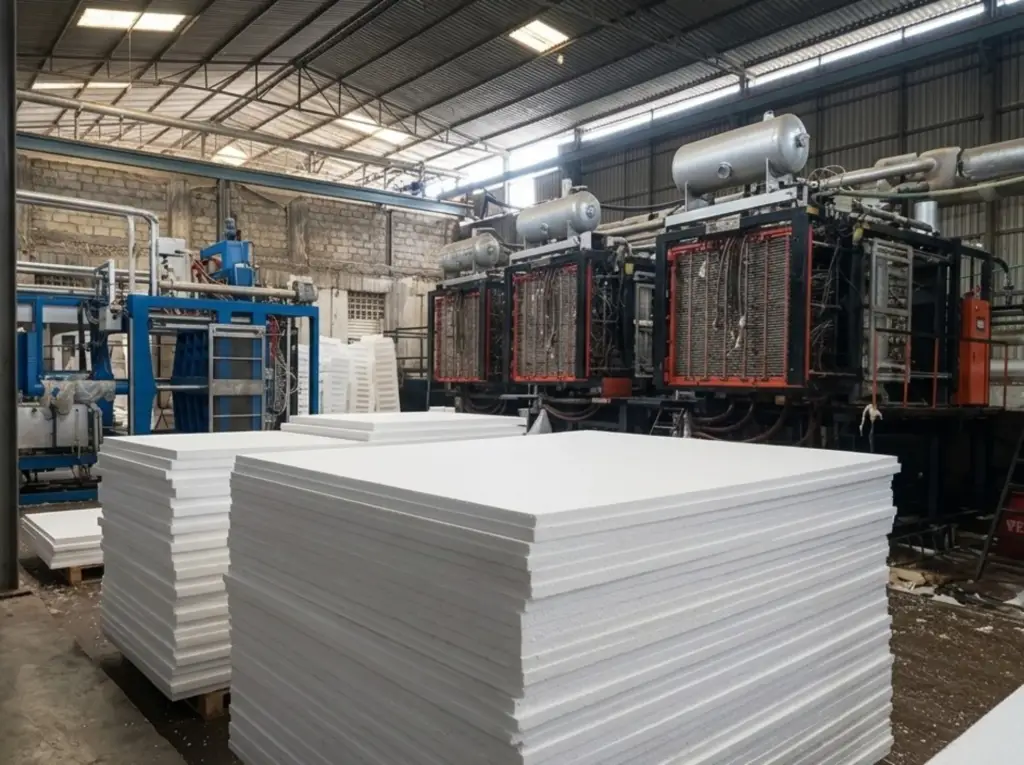 high density thermocol sheet for roof insulation